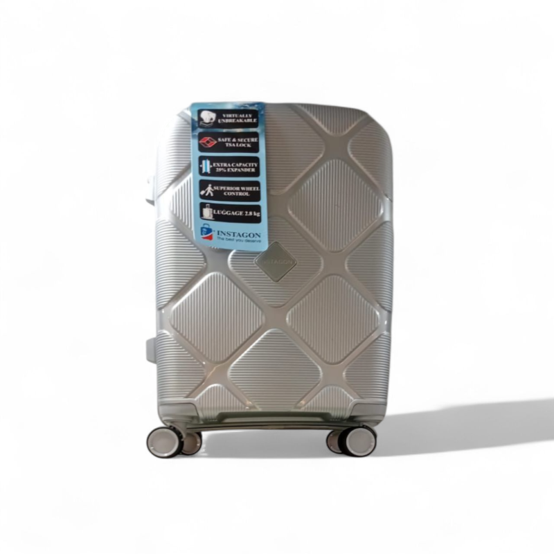 Instagon 4 Pc Polypropylene Hardcase Luggage
