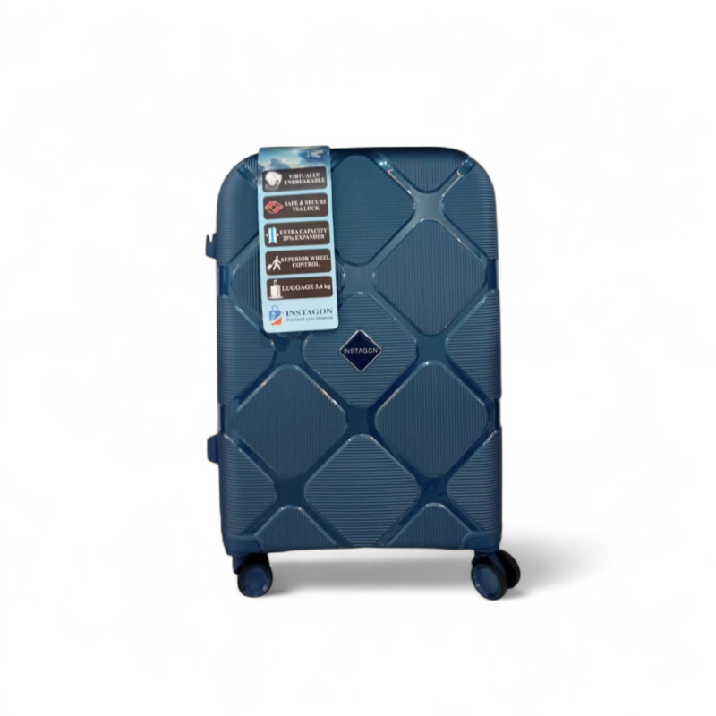 Instagon 4 Pc Polypropylene Hardcase Luggage