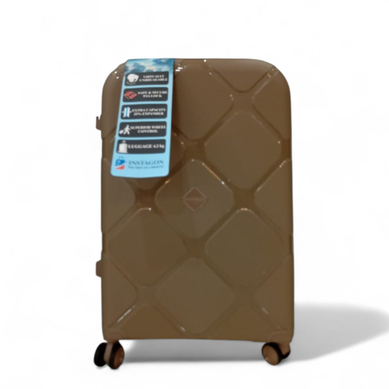 Instagon 4 Pc Polypropylene Hardcase Luggage