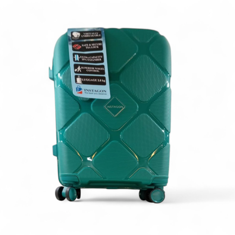 Instagon 4 Pc Polypropylene Hardcase Luggage