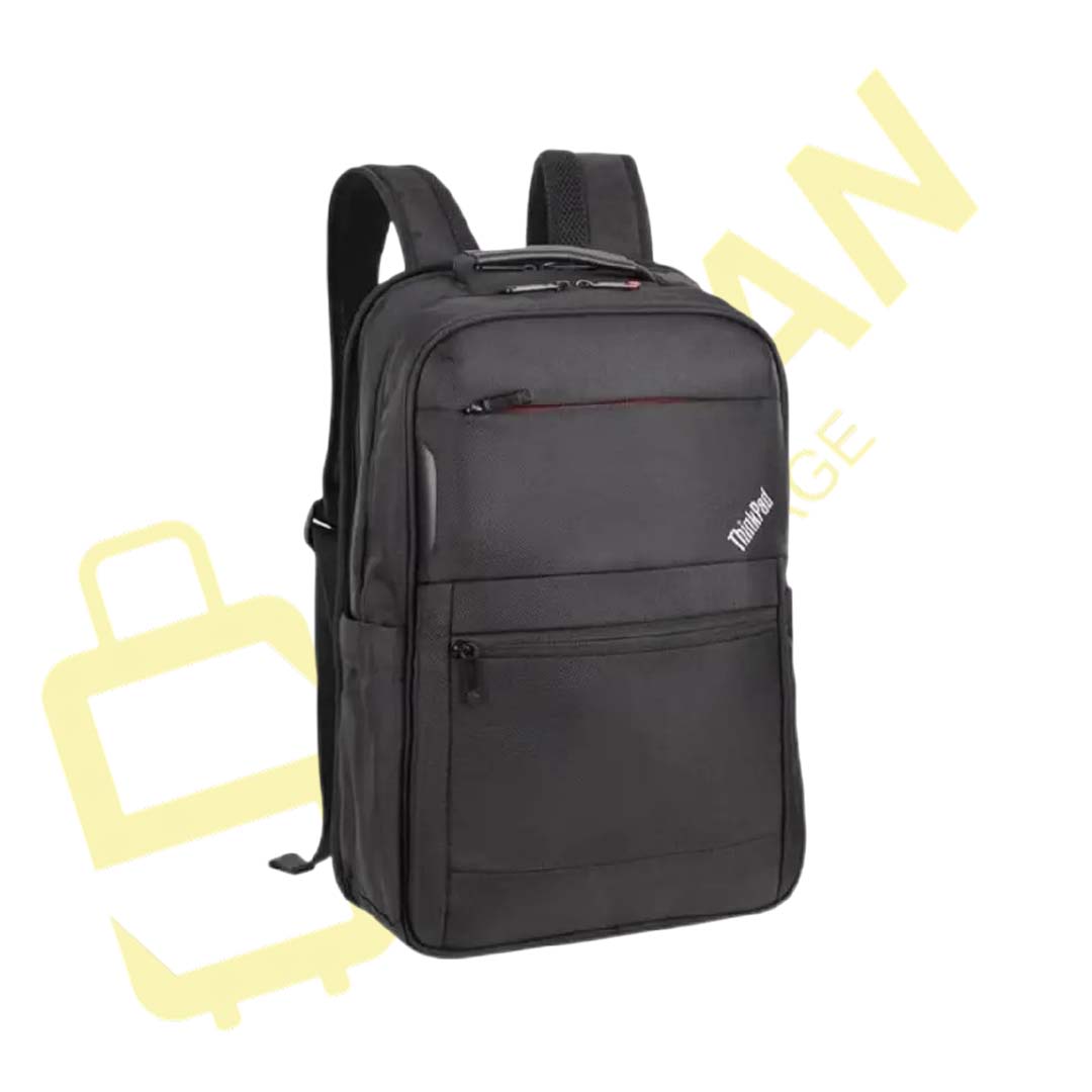 Lenovo ThinkPad Professional Black Laptop Backpack – Water-Resistant, Multi-Compartment Business Bag