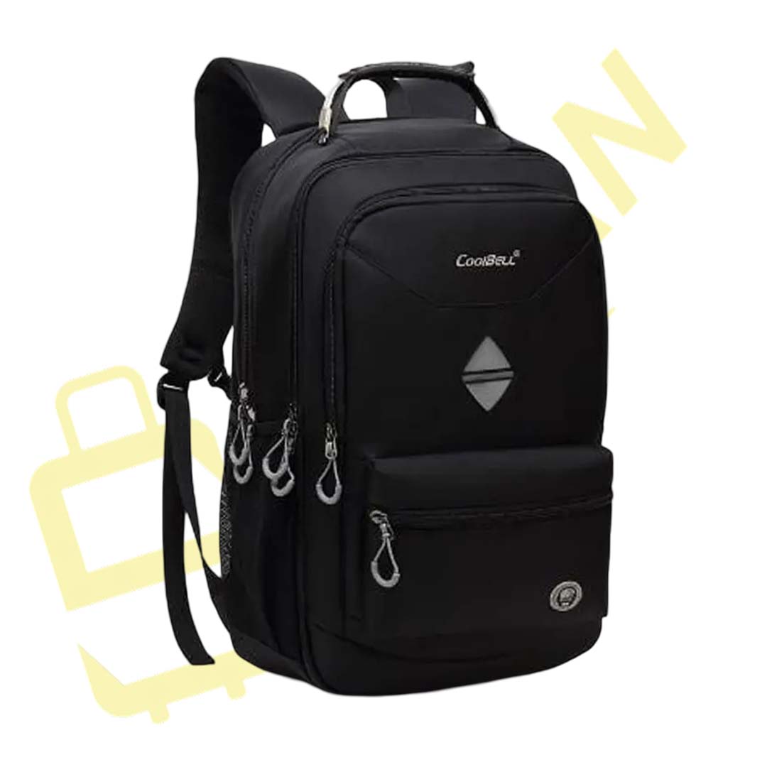 CoolBell CB-5508S Laptop Backpack – Fits 18.4” Laptops, Water-Resistant, Black