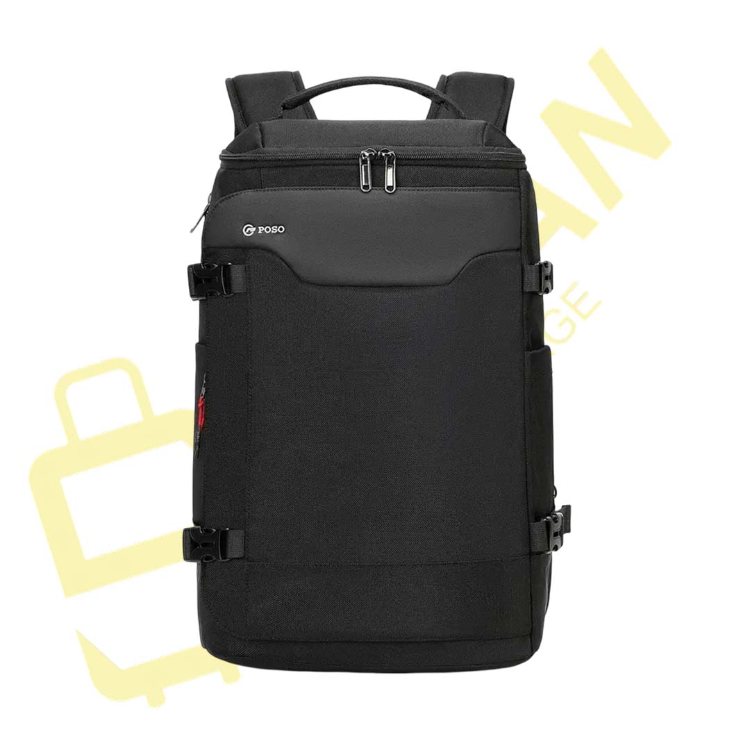 POSO 676 Expandable Travel Backpack | 17.3" Laptop Bag